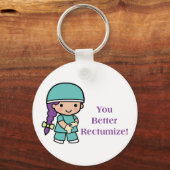 Porte-clés Vous feriez mieux de retomber (Recto)