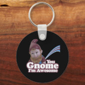 Porte-clés vous Gnome Je suis génial (Recto)