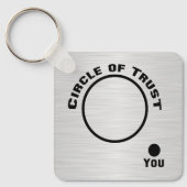 Porte-clés Vous hors du cercle de confiance (Recto)