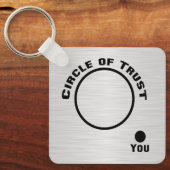 Porte-clés Vous hors du cercle de confiance (Recto)
