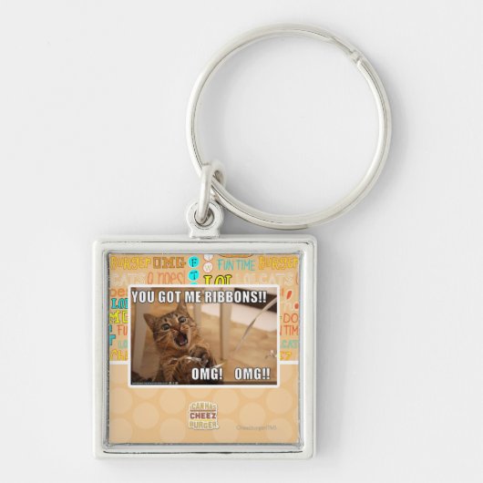 Porte-clés Vous m'avez obtenu des rubans ! ! (Devant)