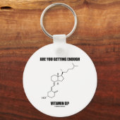 Porte-clés Vous Obtenez Suffisamment De Vitamine D ? Cholecal (Recto)