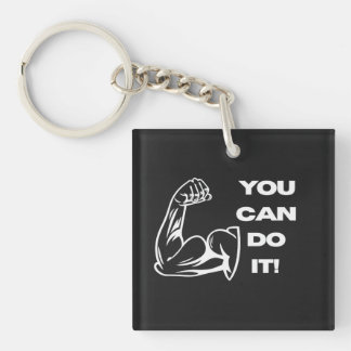 Porte-clés Vous Pouvez Le Faire Motivation Fitness Gym T-Shir