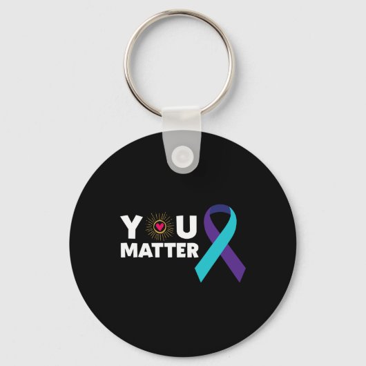 Porte-clés Vous Problème Prévention Suicide Sensibilisation T (Recto)