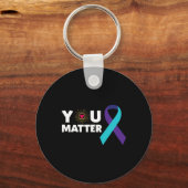 Porte-clés Vous Problème Prévention Suicide Sensibilisation T (Recto)