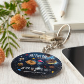 Porte-clés Vous rendez mon univers doux Saint Valentin (Côté)