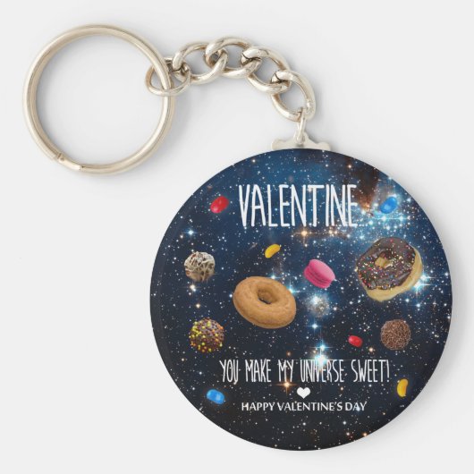 Porte-clés Vous rendez mon univers doux Saint Valentin (Devant)