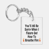 Porte-clés Vous serez tous désolé (Devant gauche)