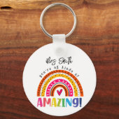 Porte-clés vous toutes sortes de cadeau enseignant extraordin (Verso)