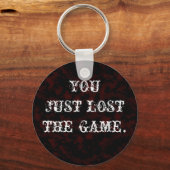 Porte-clés Vous venez de perdre le jeu (Recto)