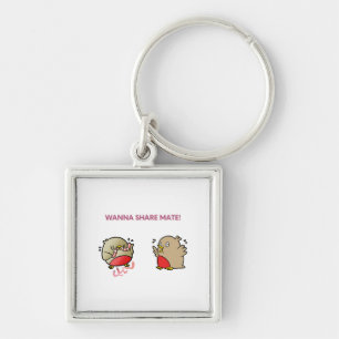 Porte-clés Vous voulez partager maté !