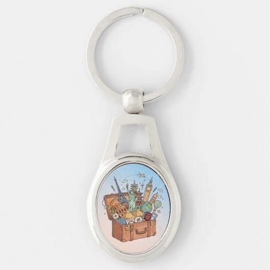 Porte-clés Voyage (Devant)