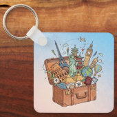 Porte-clés Voyage (Recto)