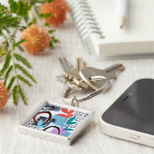 Porte-clés Voyage Abstrait (Côté)