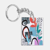 Porte-clés Voyage Abstrait (Devant gauche)