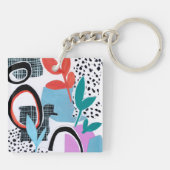 Porte-clés Voyage Abstrait (Dos)