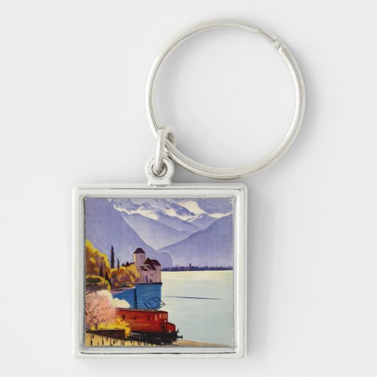 Porte-clés Voyage au Lac Léman (Devant)
