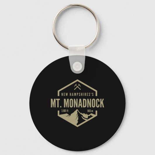 Porte-clés Voyage au Mont Monadnock (Recto)