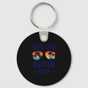 Porte-clés Voyage de filles à Destin vacances plage 2026 corr