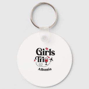 Porte-clés Voyage de filles au vin mignon Alnia Vacances