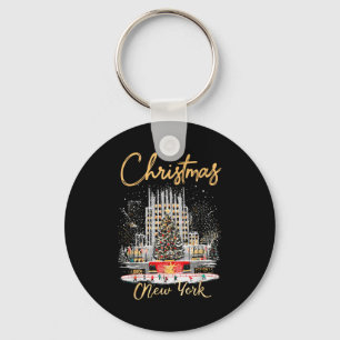 Porte-clés Voyage de filles de Noël à New York Ny corresponda