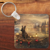 Porte-clés Voyage de Noël de Malinoi en Belgique (Recto)