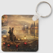 Porte-clés Voyage de Noël de Malinoi en Belgique (Dos)