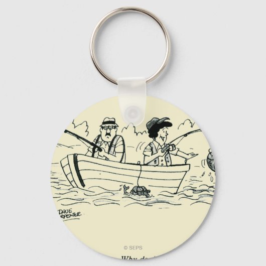 Porte-clés Voyage de pêche (Recto)