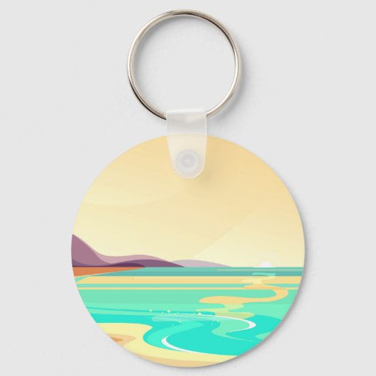 Porte-clés Voyage de plage (Recto)