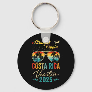 Porte-clés Voyage droit Costa Rica 2025 Famille Été Vac