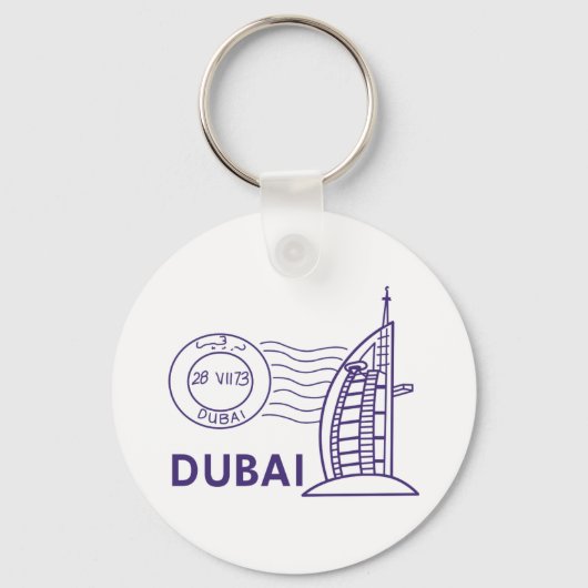 PORTE-CLÉS VOYAGE DUBAÏ (Recto)