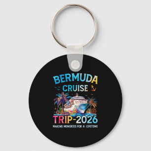 Porte-clés Voyage en croisière aux Bermudes 2026 Vacances en