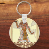 Porte-clés Voyage en Egypte vintage (Recto)