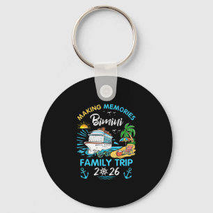 Porte-clés Voyage en famille à Bimini 2026 Vacances à souveni