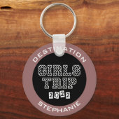 Porte-clés Voyage entre filles 2022 Week-end de vacances entr (Recto)