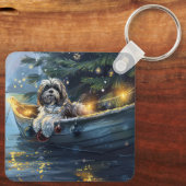 Porte-clés Voyage festif de Noël Havanais (Verso)