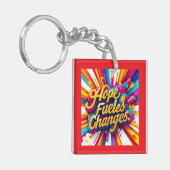 Porte-clés "Voyage inspirant" (Devant gauche)