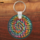 Porte-clés Voyage long, étrange (Recto)