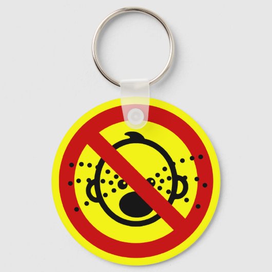 Porte-clés VOYAGE NO Cry Baby ⚠ Aéroport thaïlandais ⚠ (Recto)