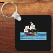 Porte-clés Voyage océanique (Recto)