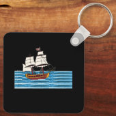 Porte-clés Voyage océanique (Verso)