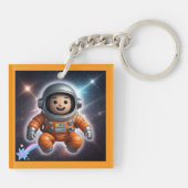 Porte-clés "Voyage spatial" (Dos)