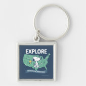 Porte-clés Voyage sur route | Explorez les cacahuètes (Devant)