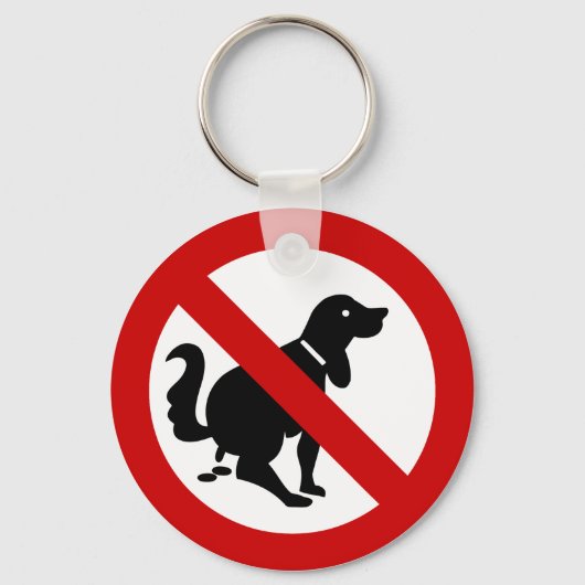 Porte-clés VOYAGE ⚠ THAÏE NO DOG Fouling ⚠ (Recto)