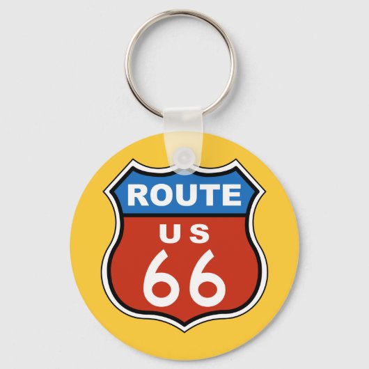 Porte-clés Voyage US 66 (Recto)
