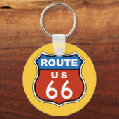 Porte-clés Voyage US 66 (Recto)