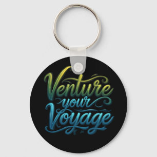 Porte-clés Voyage vers des horizons inexplorés