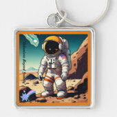 Porte-clés "Voyage vers l'inconnu" (Devant)