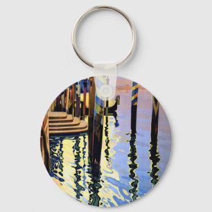 Porte-clés Voyage vintage de Venise Italie de canal grand