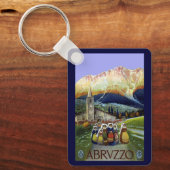 Porte-clés Voyage Vintage, Femmes d'Abruzzes, Italie (Recto)